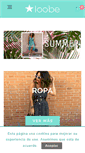 Mobile Screenshot of loobemoda.com