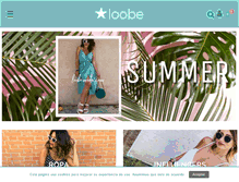 Tablet Screenshot of loobemoda.com